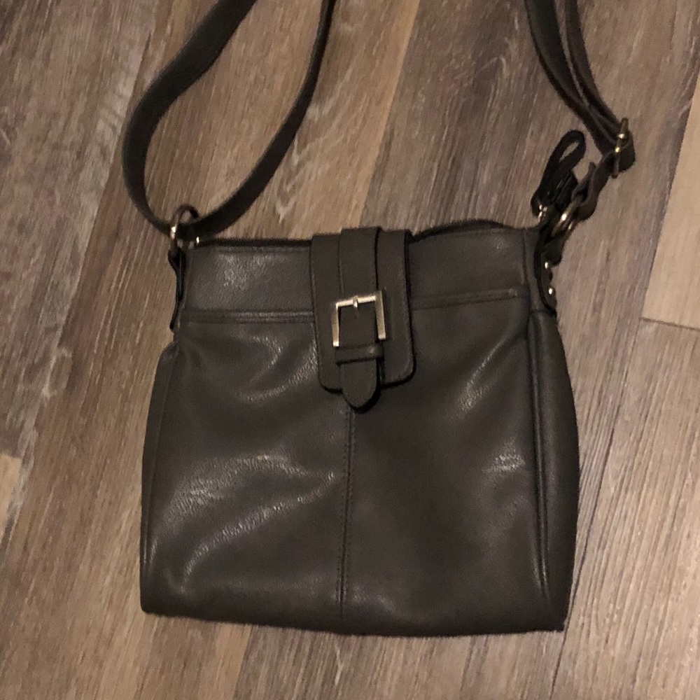 Beautiful gray purse